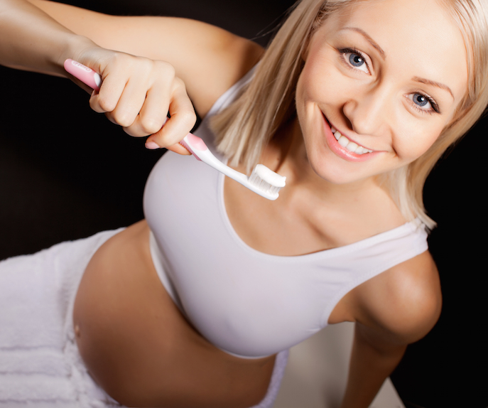 Stan zębów wpływa na rozwój ciąży